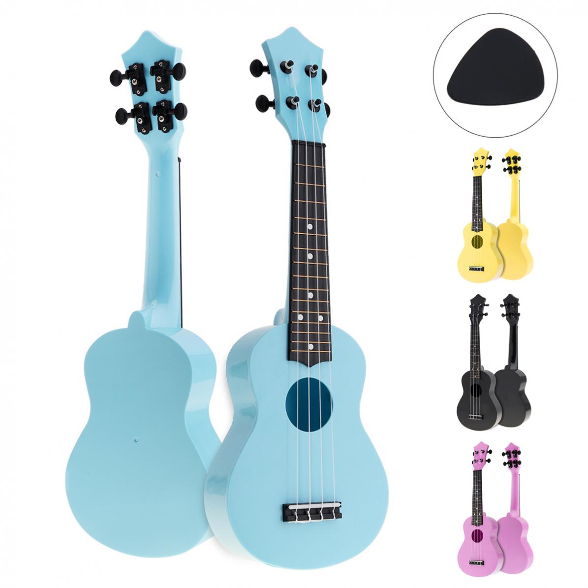 21 Inch Colorful Acoustic Ukulele Uke 4 Strings Hawaii Guitar Guitarra