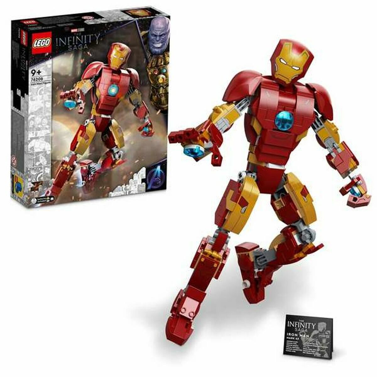 Lego Marvel The Infinity Saga Iron Man Puzzle (381 pcs)