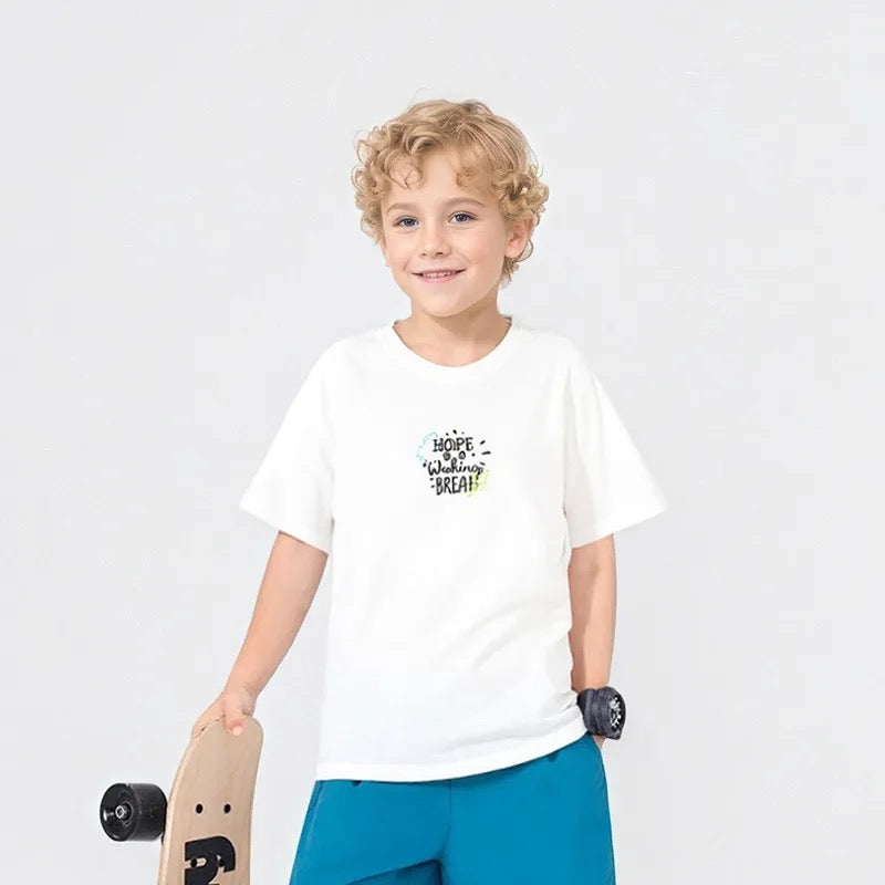 Boys Wishful T-Shirt – Soft, Stylish, and Ready for Adventure