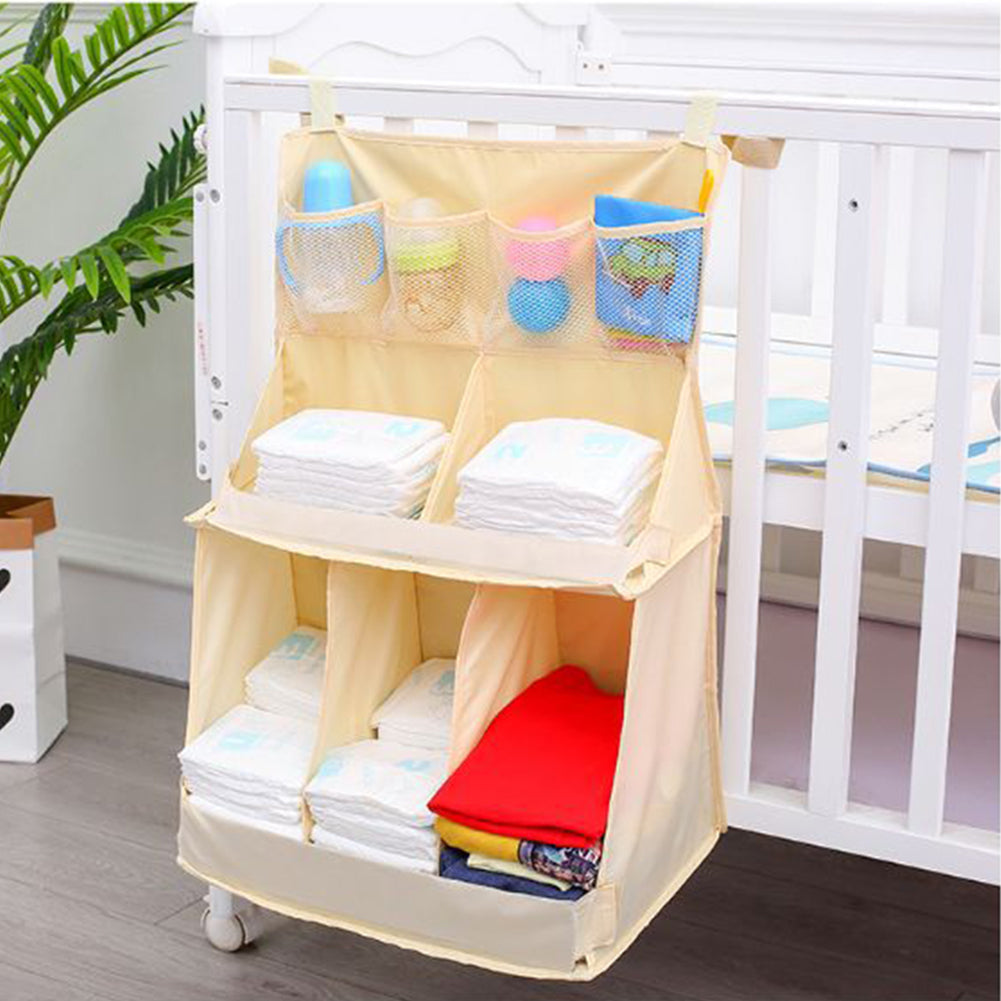 Portable Large Nursing Baby Crib Waterproof Bed