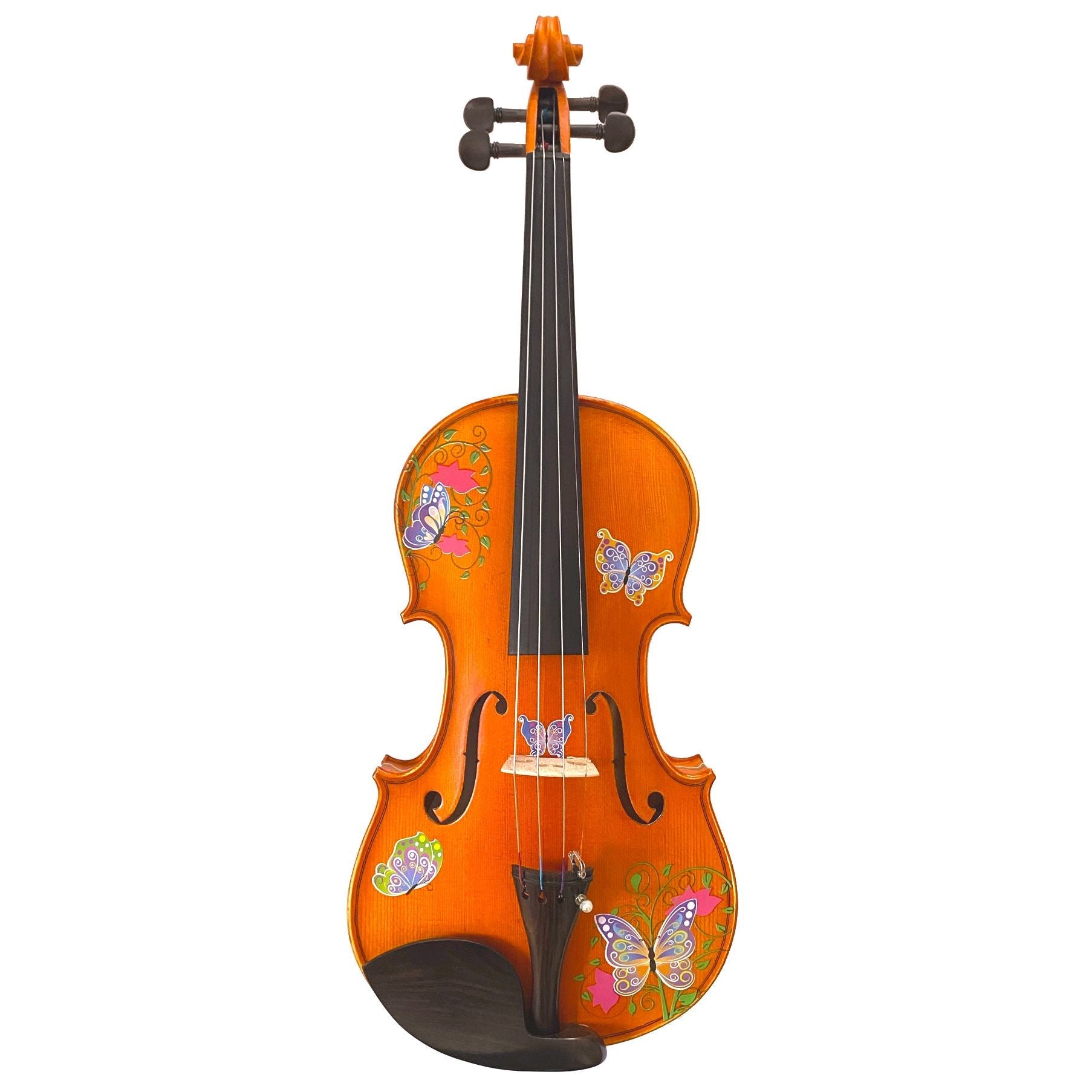 Rozanna's Violins Butterfly Dream II Violin w/ Greco w/ Brazilwood
