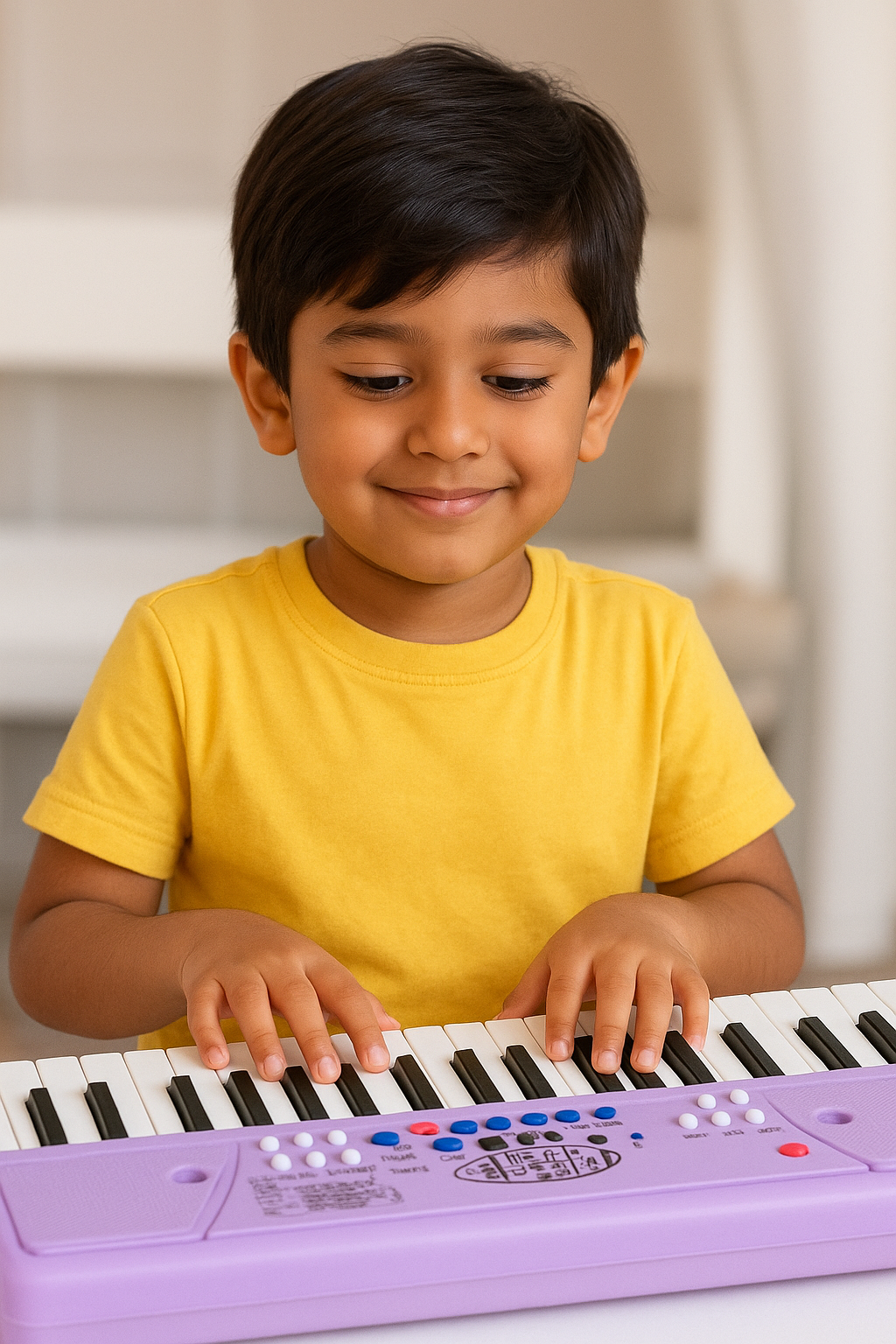 Kids Electronic Keyboard Piano with Microphone – 37-Key Musical Toy for Boys & Girls | Educational Music Gift