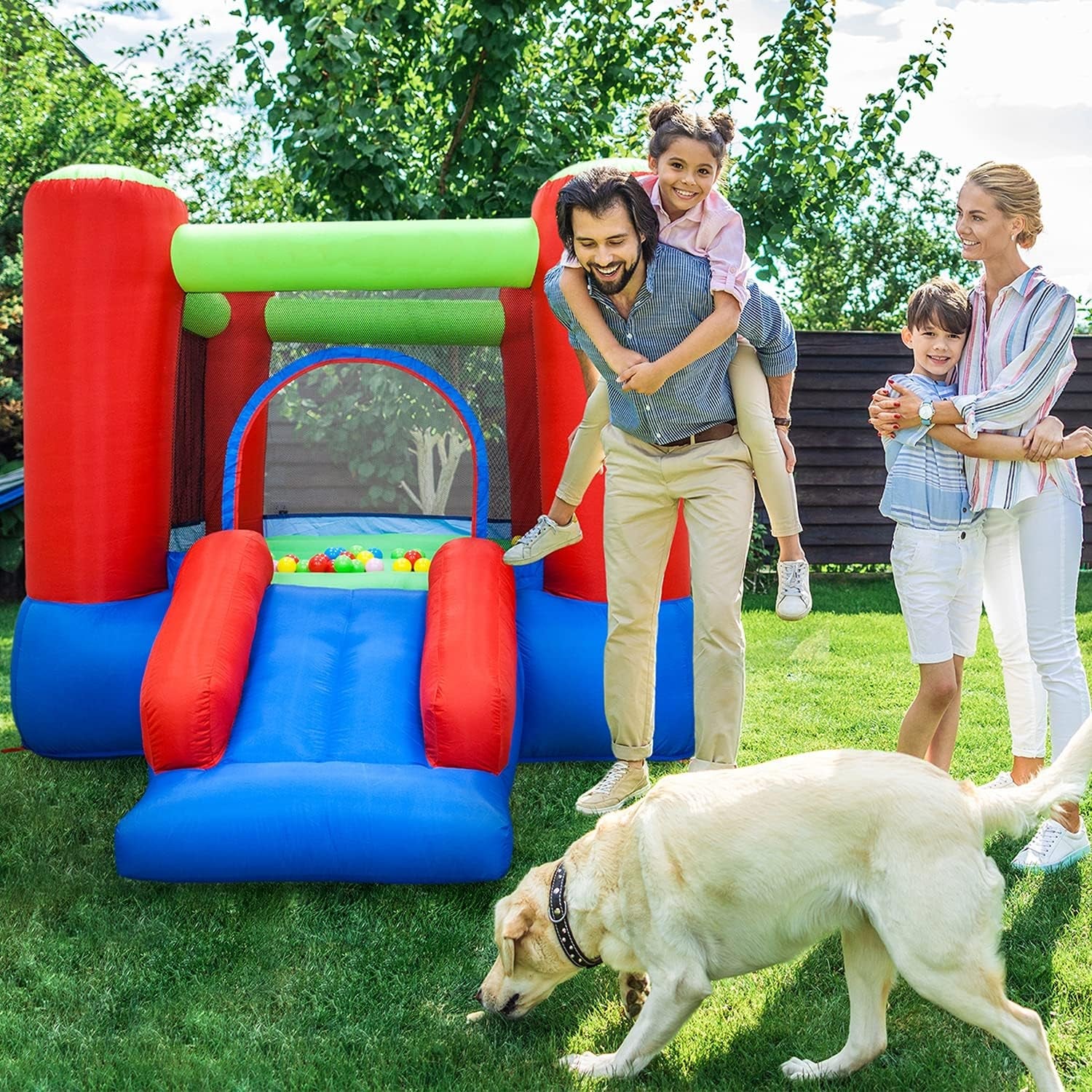 8X7 Ft Junior Inflatable Bouncer