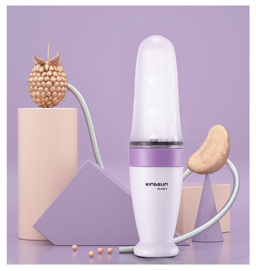 Baby Feeding Bottle With Silicone Squeeze Feeding Spoon