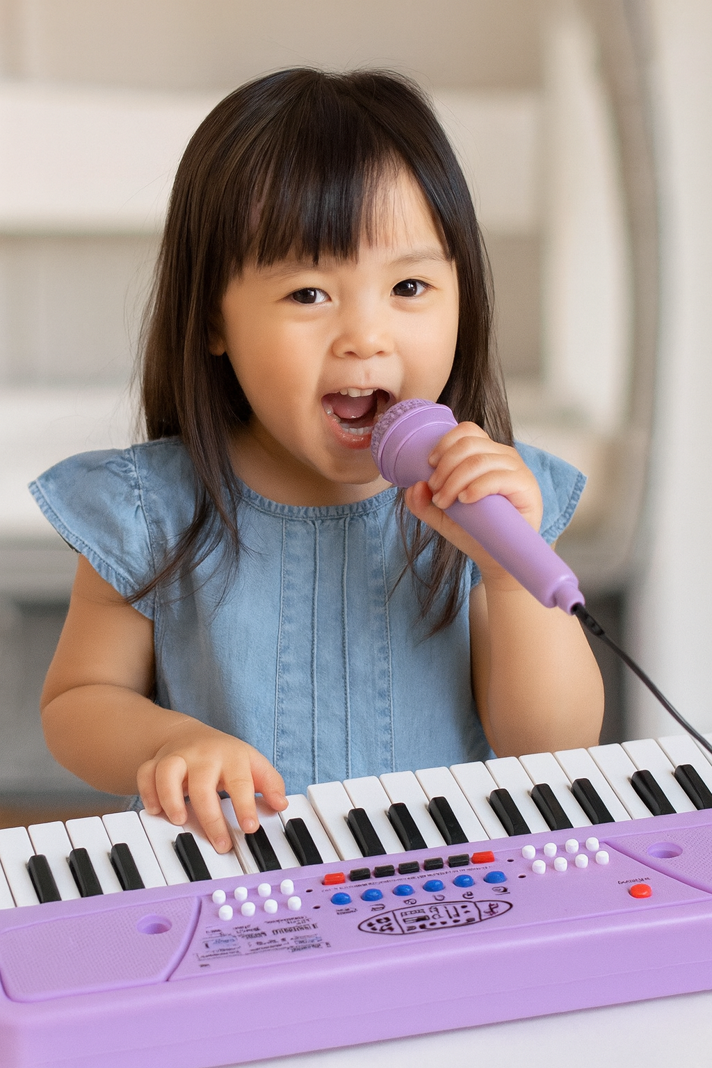 Kids Electronic Keyboard Piano with Microphone – 37-Key Musical Toy for Boys & Girls | Educational Music Gift