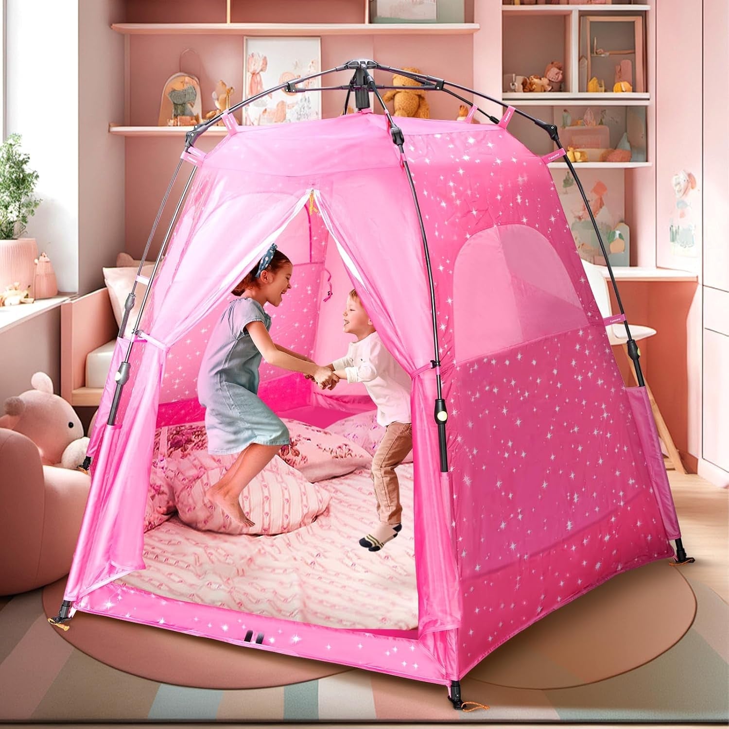 Princess  78"X 66" Portable Pop-Up Play Tent