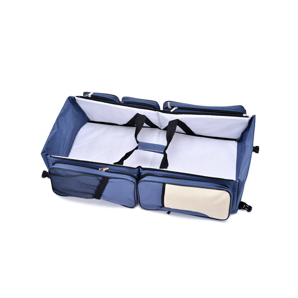 3 In 1 Large Capacity Folding Nursing Baby Cribs