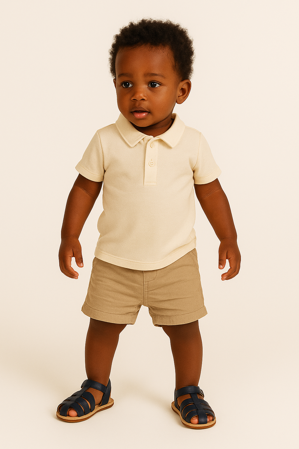 Ziggie First/Pre Walker Toddler Sandals Navy by SKEANIE