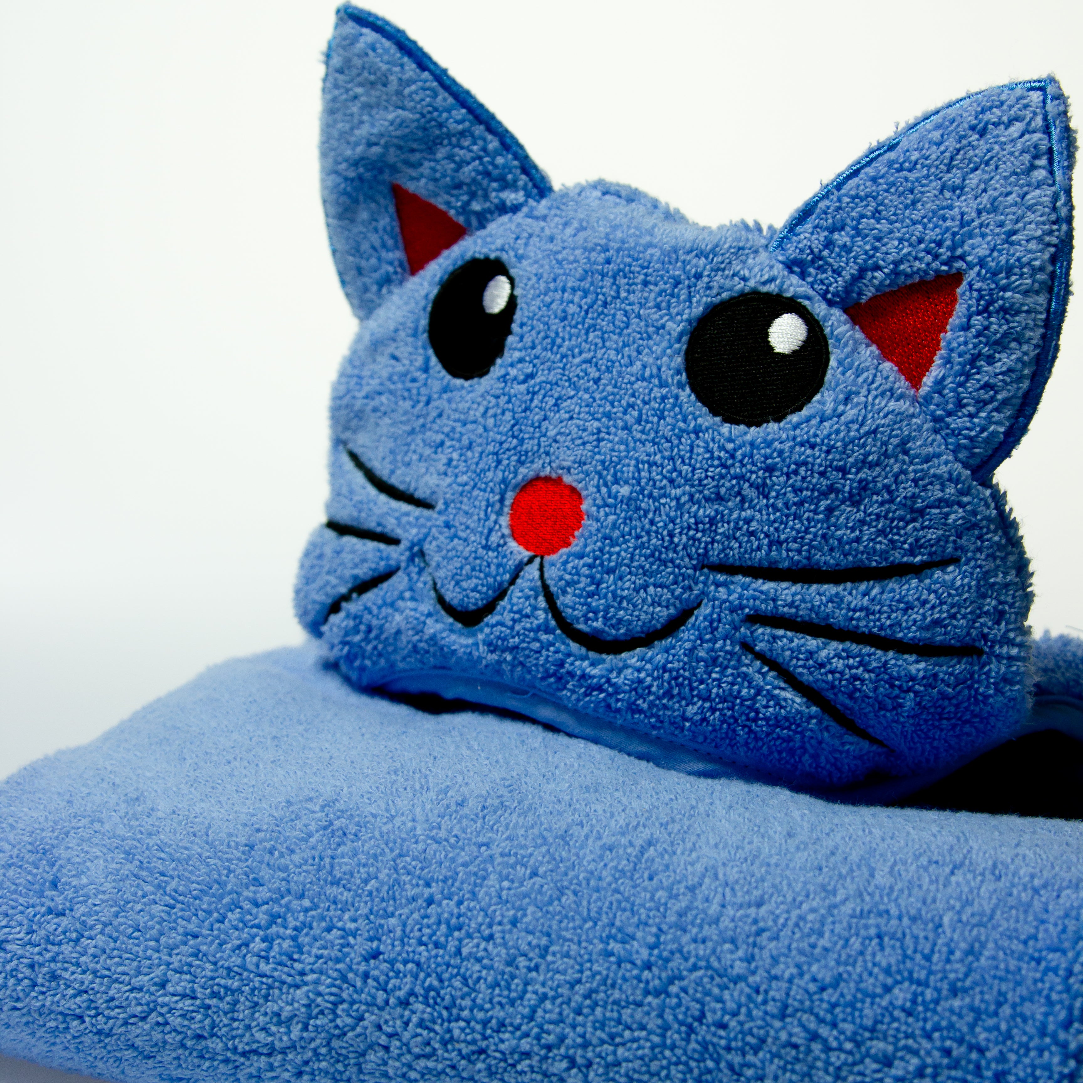 Cat Hooded Cotton Turkish Baby Towel