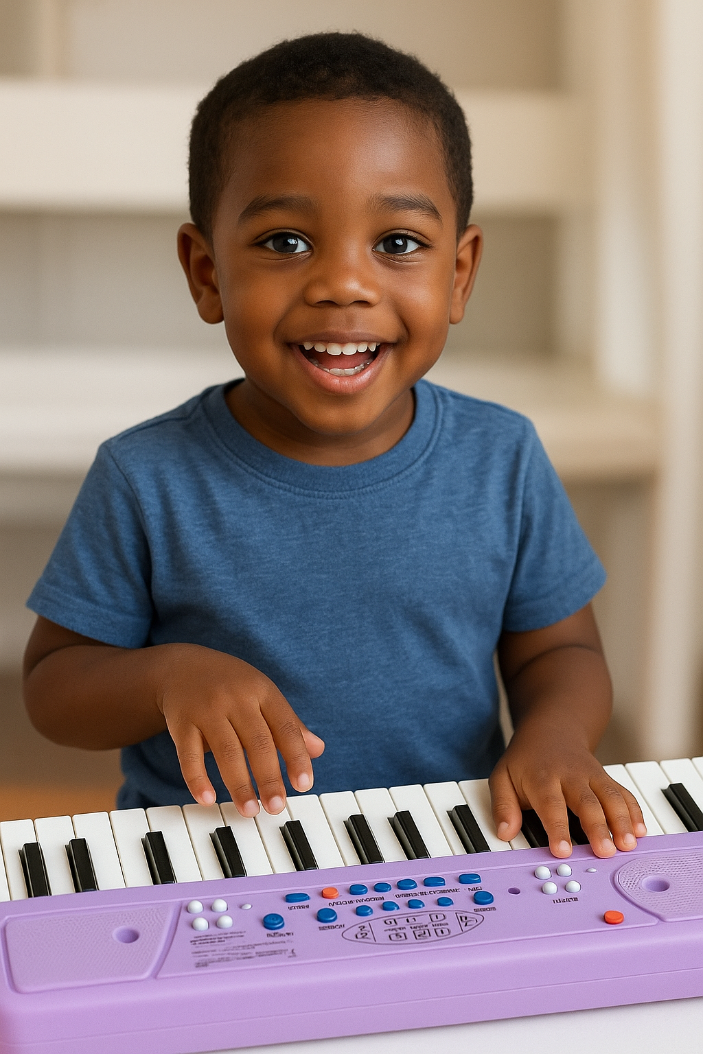 Kids Electronic Keyboard Piano with Microphone – 37-Key Musical Toy for Boys & Girls | Educational Music Gift