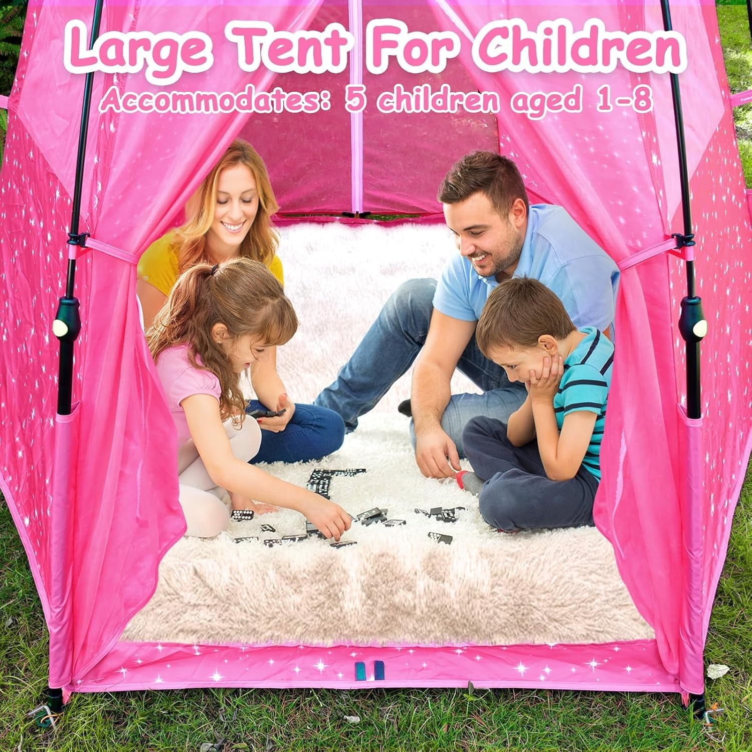 Princess  78"X 66" Portable Pop-Up Play Tent