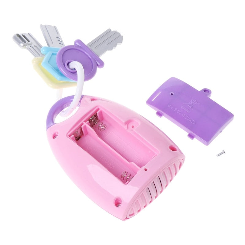 Baby Toy Musical Car Key Vocal Smart Remote Car