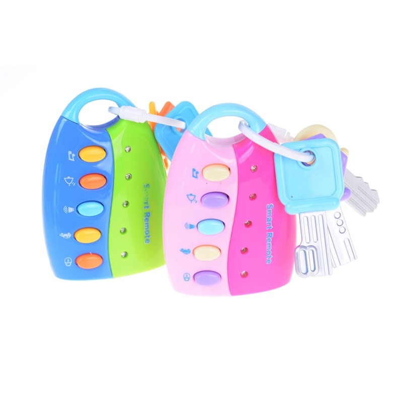 Baby Toy Musical Car Key Vocal Smart Remote Car