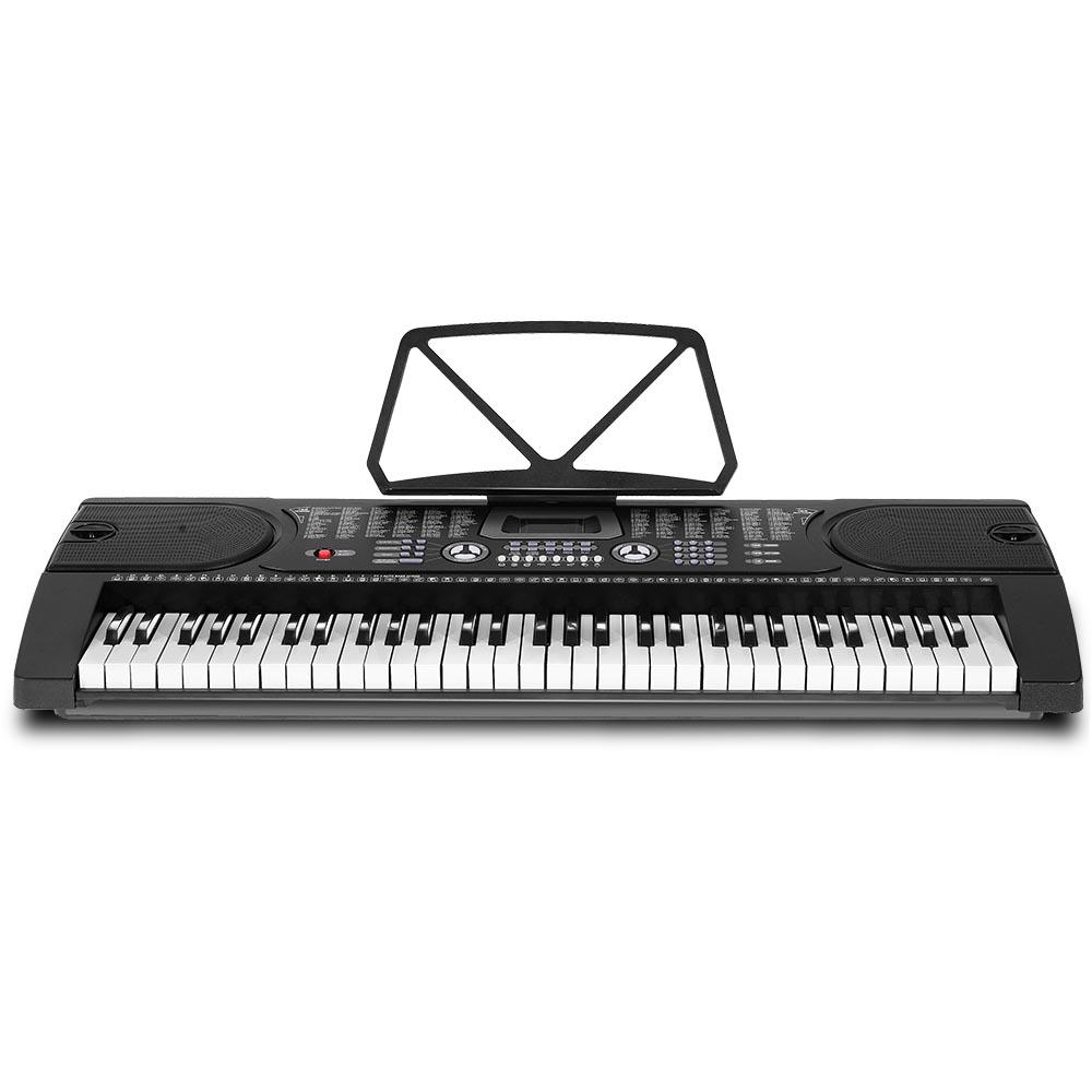 Alpha 61 Keys Electronic Piano Keyboard Digital Electric w/ Stand