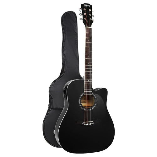 Alpha 41 Inch Acoustic Electric Guitar With 5 Band EQ