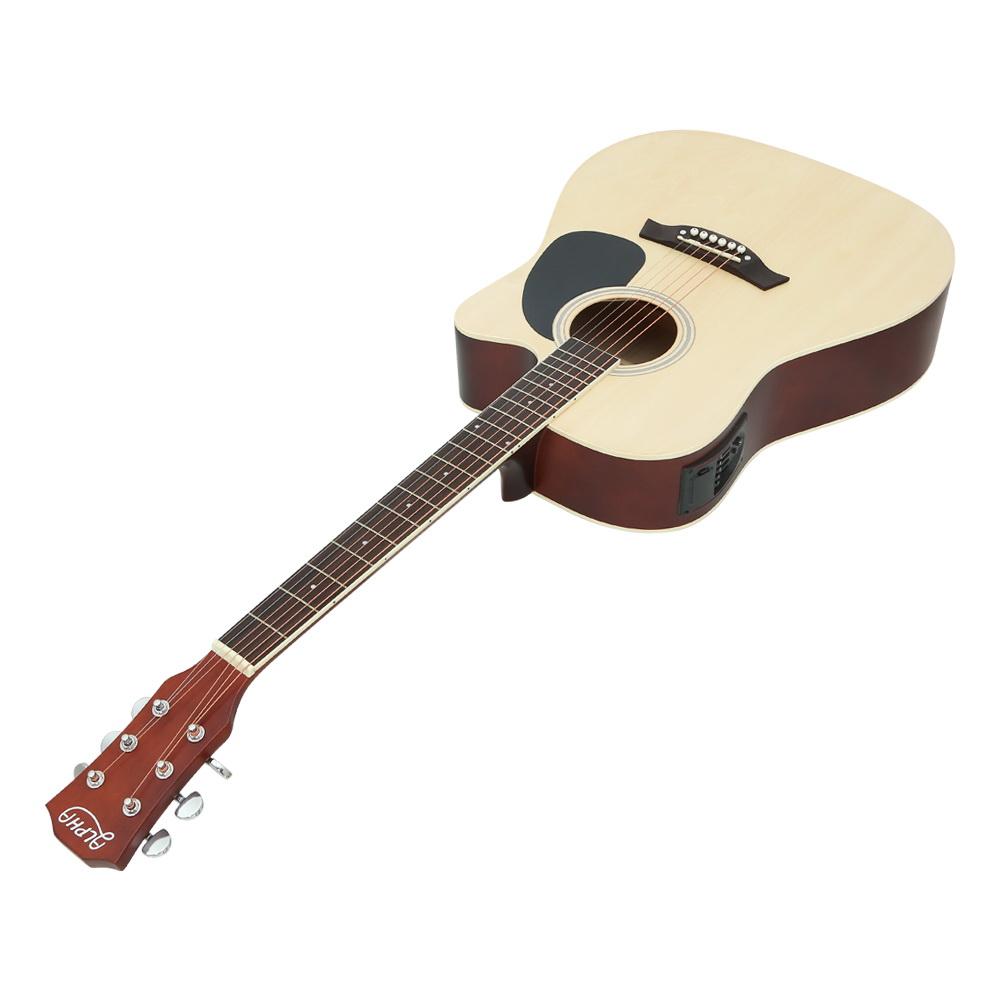 Alpha 41" Inch Electric Acoustic Guitar Wooden Classical EQ With