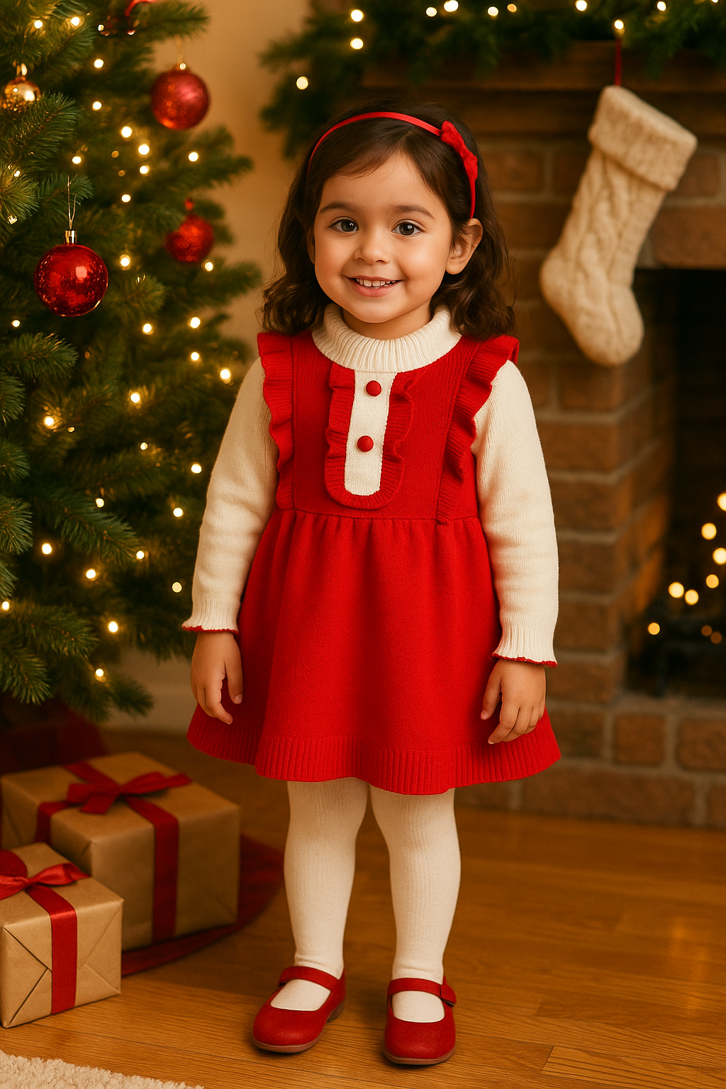 Toddler Girl Christmas dress