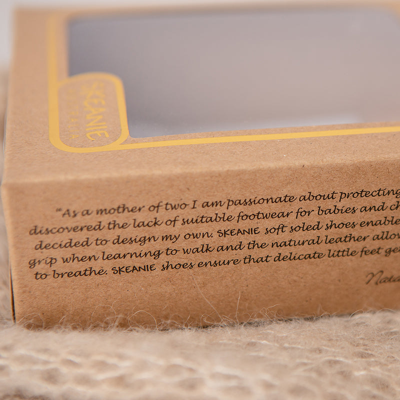 Ziggie First/Pre Walker Toddler Sandals Tan by SKEANIE