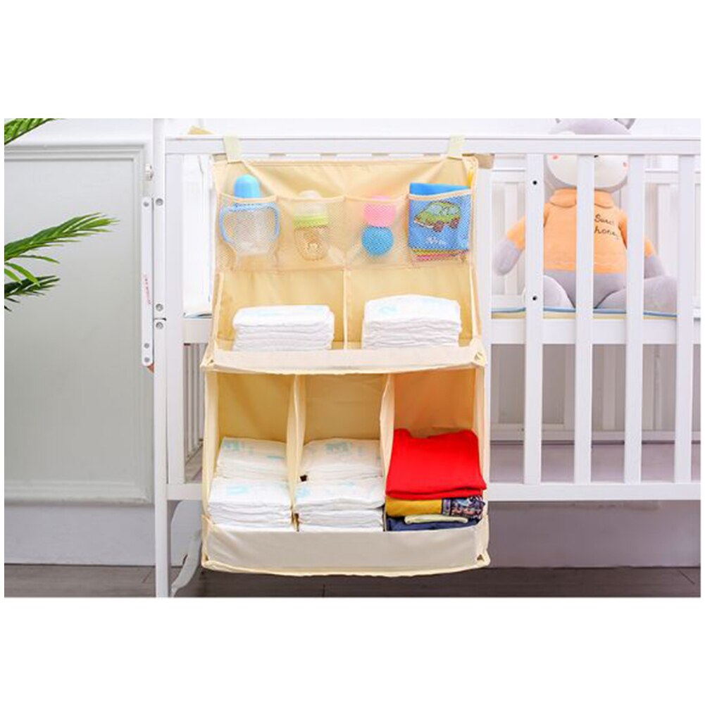 Portable Large Nursing Baby Crib Waterproof Bed
