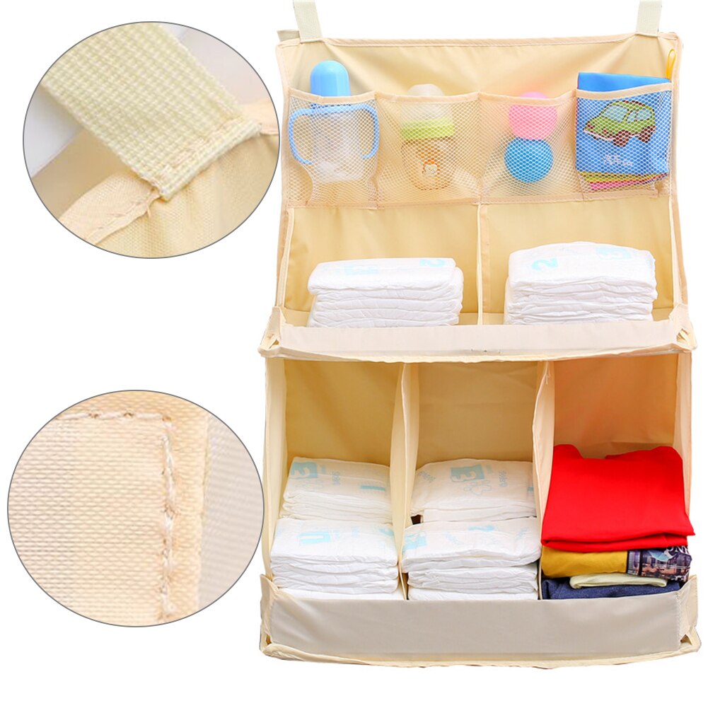 Portable Large Nursing Baby Crib Waterproof Bed