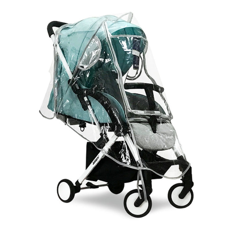 Baby Stroller Rain Cover Windproof Dustproof Raincoat High Landscape
