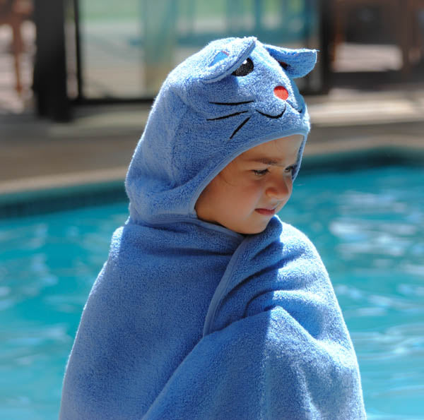 Cat Hooded Cotton Turkish Baby Towel