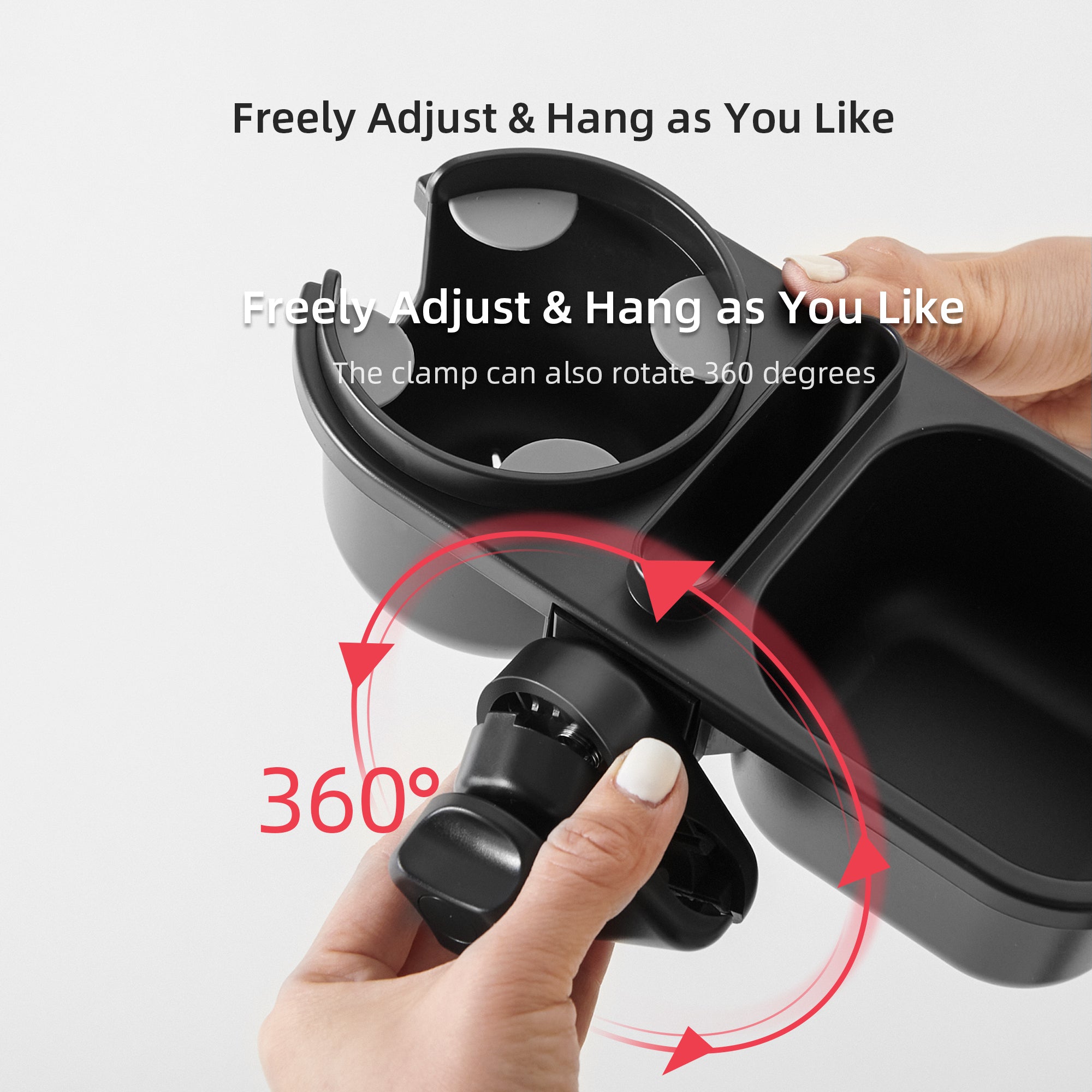 3 in 1 Baby Stroller Parent Cup Holder