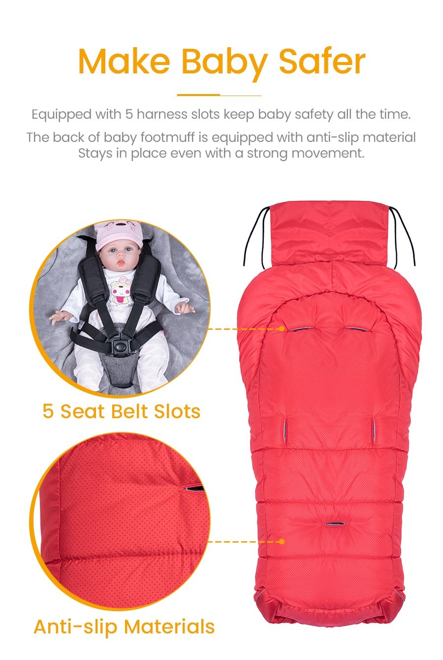 Universal Baby Stroller Sleeping Bag