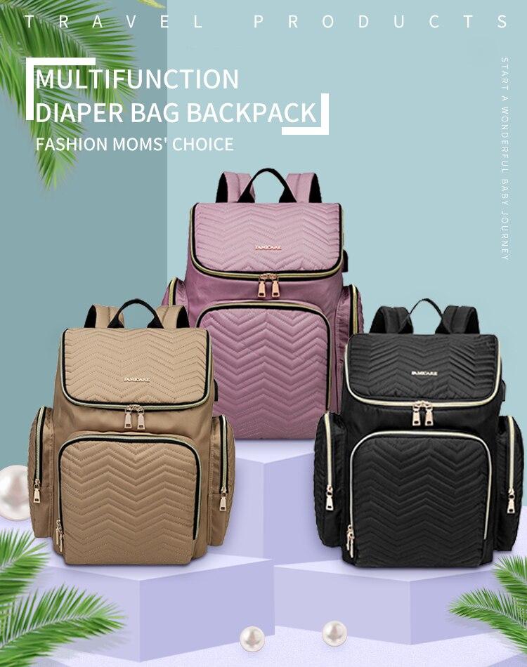 Waterproof Baby Diaper Bag Backpack