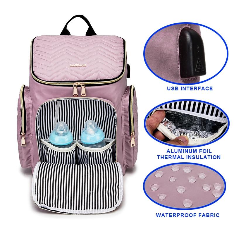 Waterproof Baby Diaper Bag Backpack