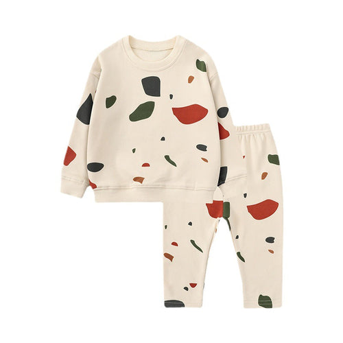 Unisex Nature Print Pant Set