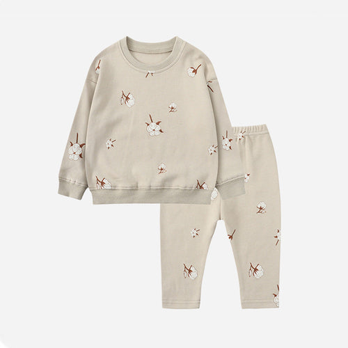 Unisex Nature Print Pant Set