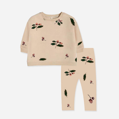 Unisex Nature Print Pant Set