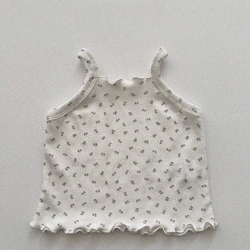 Summer New Arrival Baby Kids Girls Casual Thin Versatile Top And