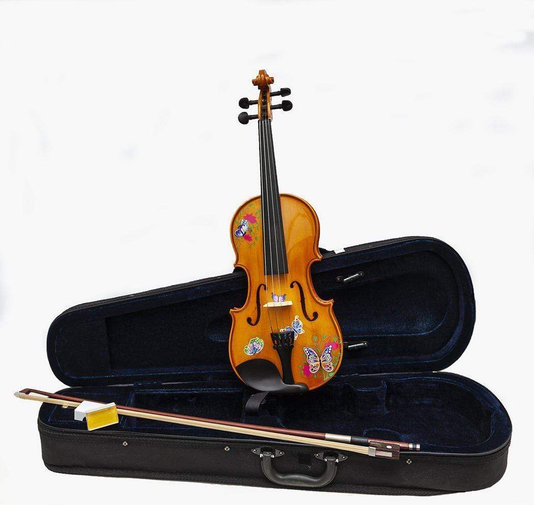 Rozanna's Violins Butterfly Dream II Violin w/ Greco w/ Brazilwood