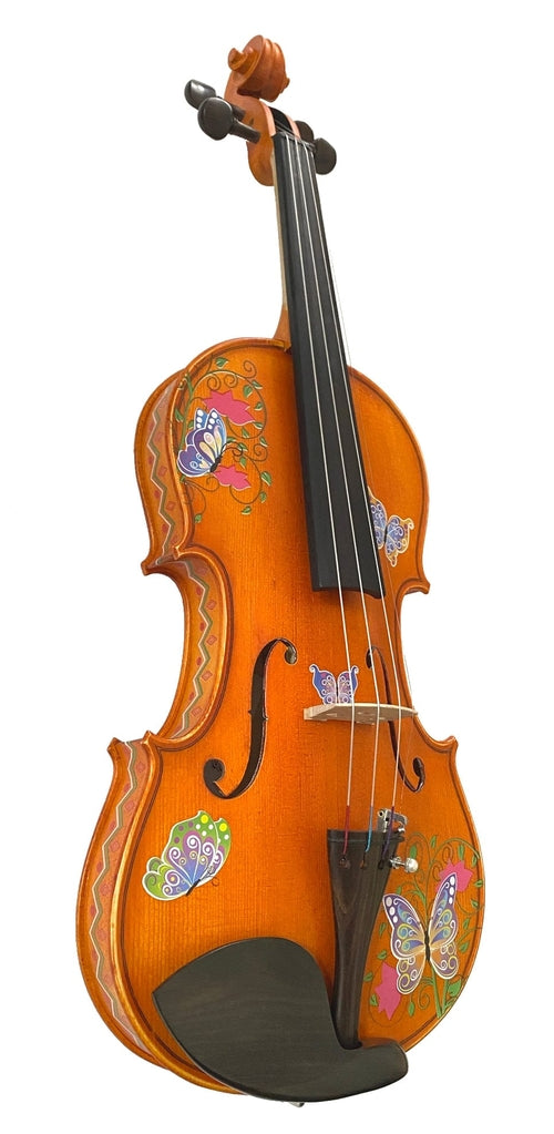 Rozanna's Violins Butterfly Dream II Violin w/ Greco w/ Brazilwood