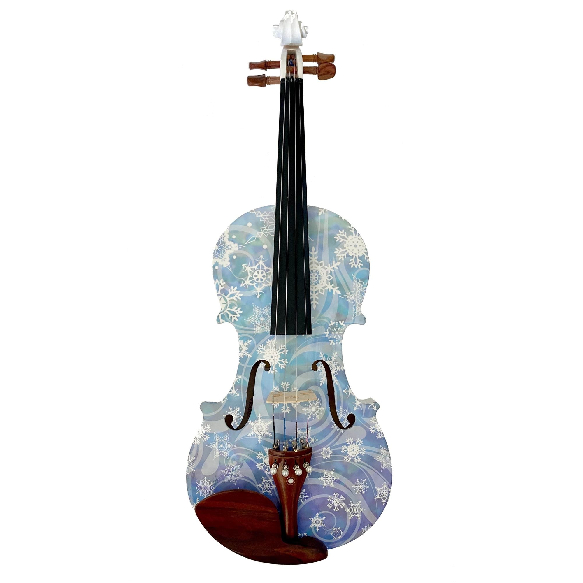 Frozen Child Real Violin With  Matching Carbon Fiber Bow Case