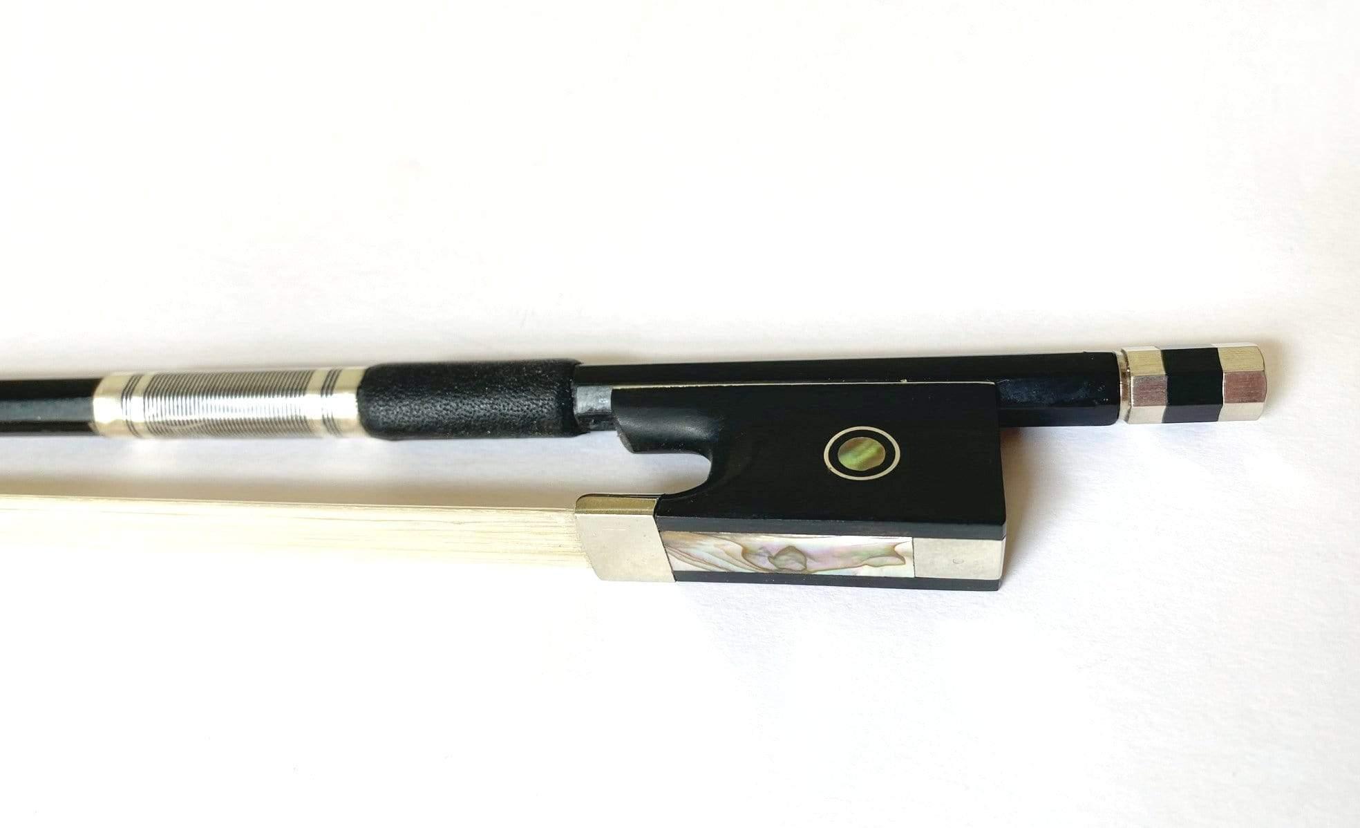 Wrap Violin Outfit with Matching Carbon Fiber Bow, Case & Crystal Fine Tuner – Beginner to Advanced Violin Set