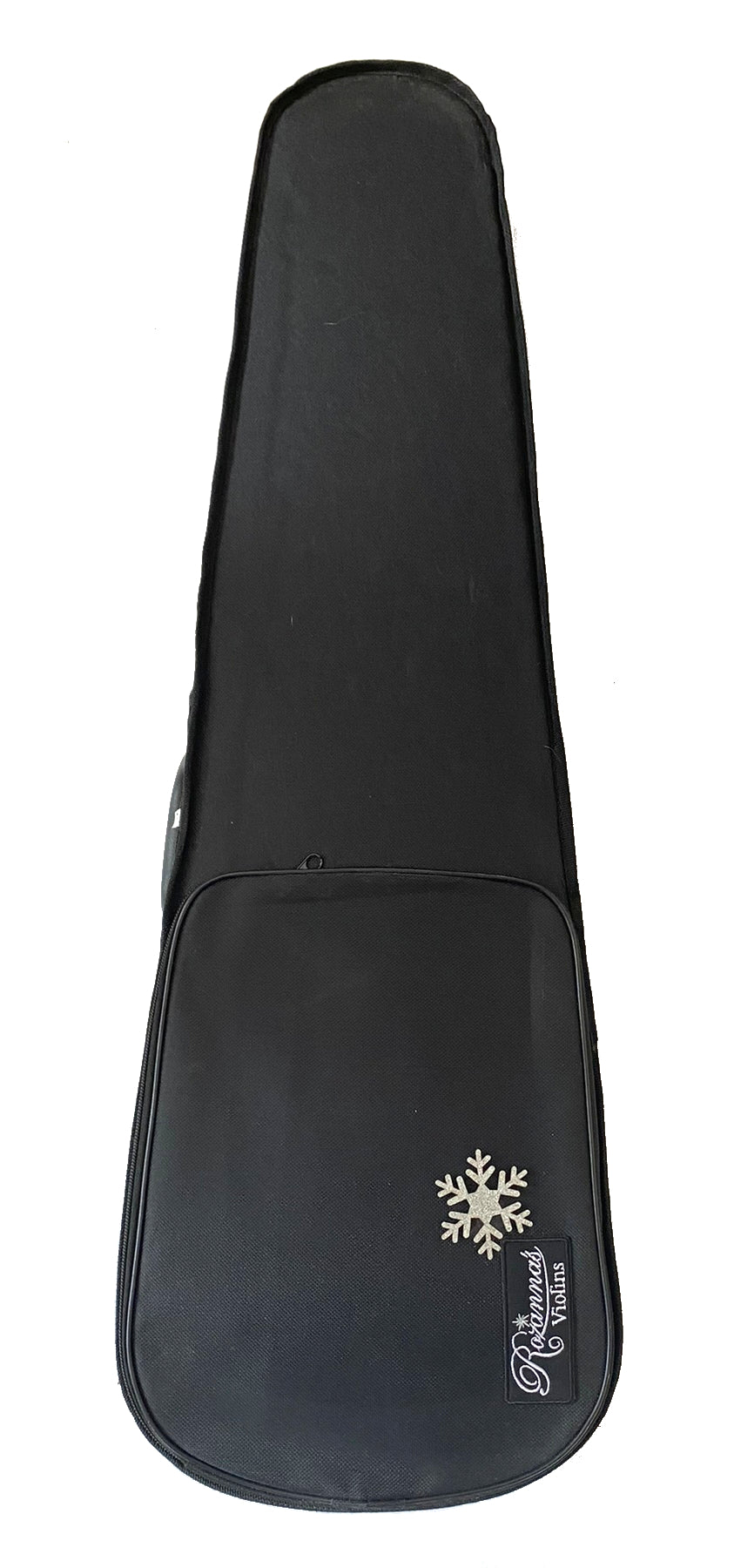 Snowflake Bling Violin Outfit with White Glow Bow w/ Matching Carbon